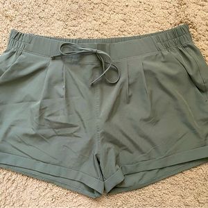 Zyia Active Olive Summer Shorts